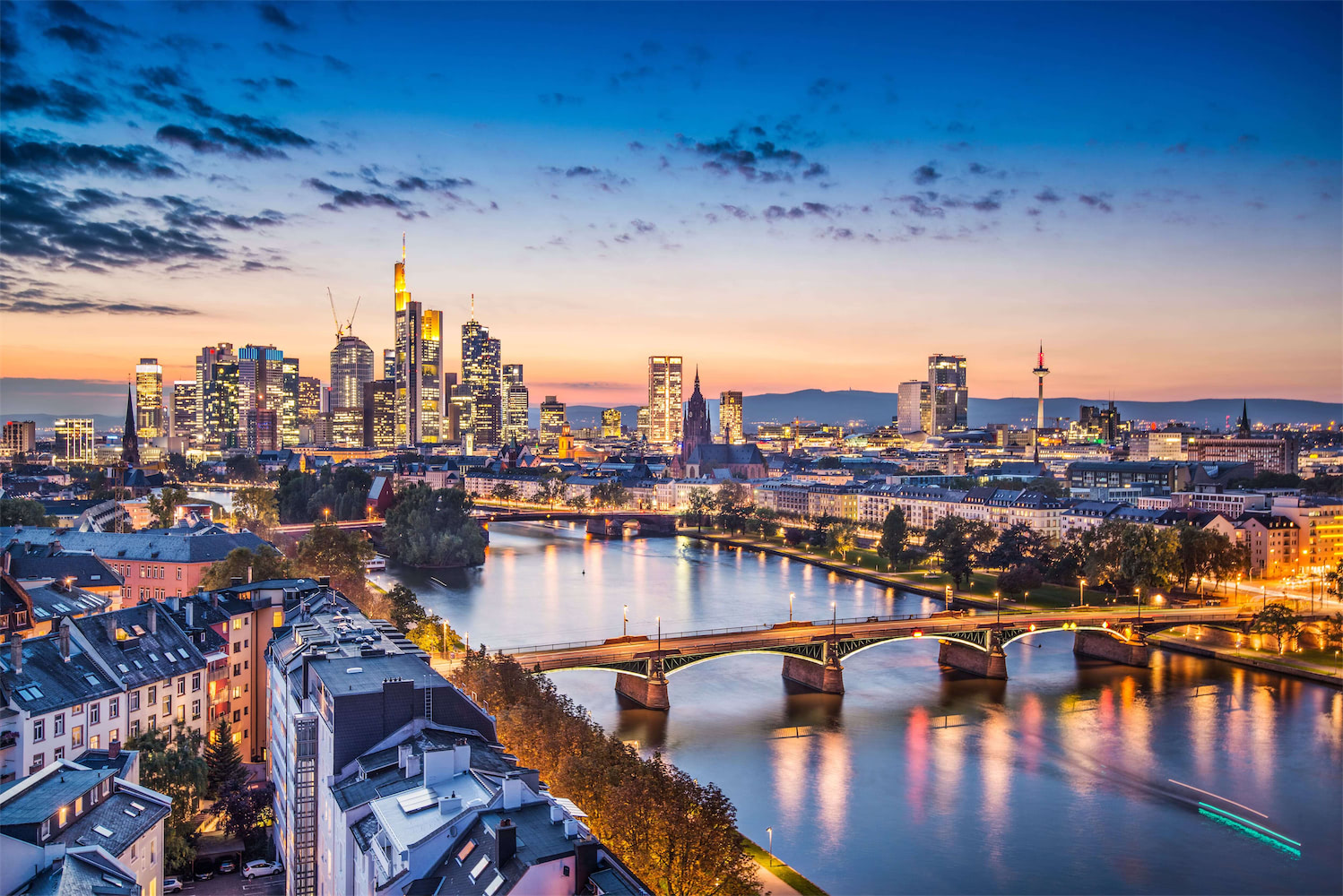Frankfurt Germany CityScape